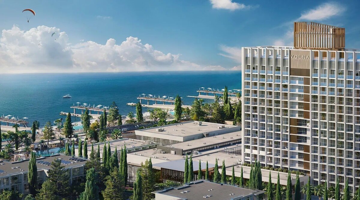 АК "Volna Resort Hotel&SPA", первая береговая линия (Сочи)
