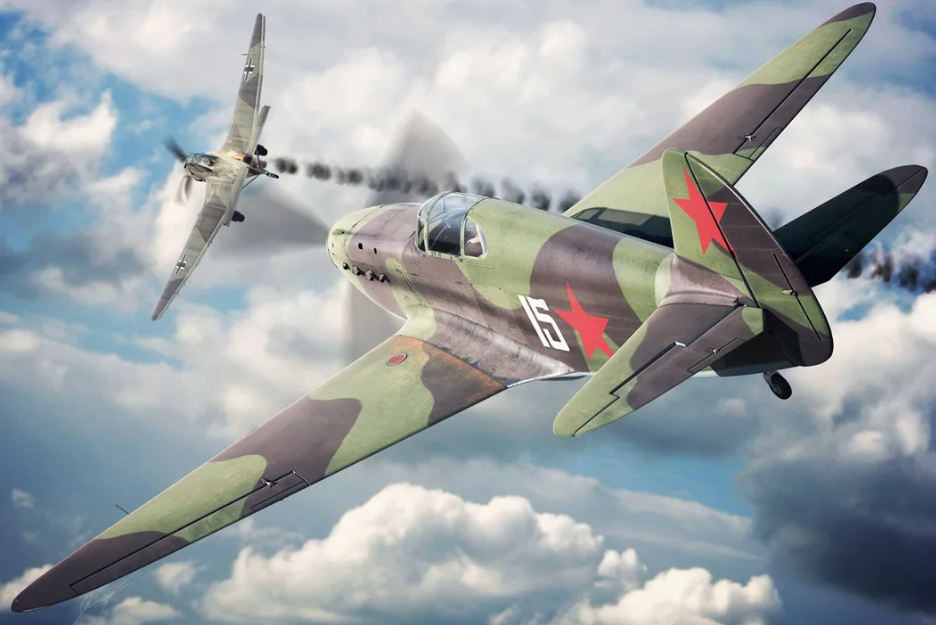 Воздушный бой.  Фото взято с сайта https://warthunder.ru/