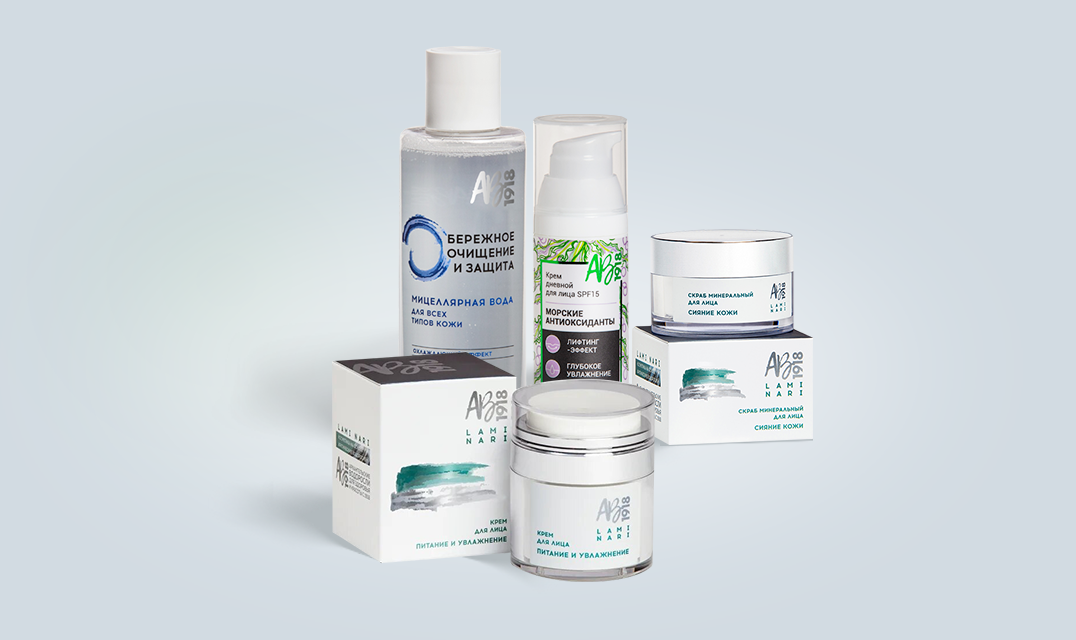 Продукты от бренда АВ1918 для красоты и молодости кожи