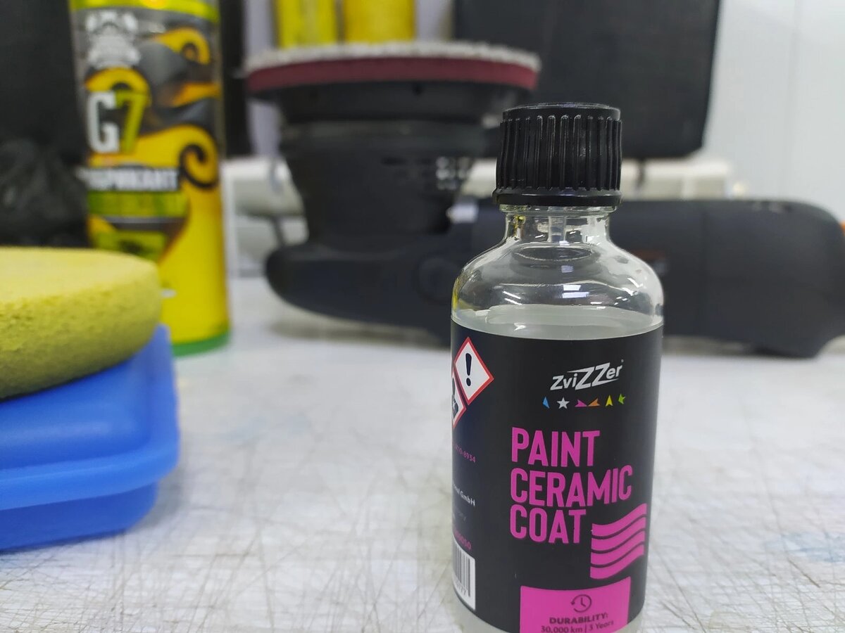 Также керамикой покрывают колесные диски, пластик, обшивку салона. 