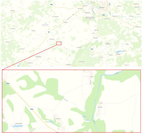 Для более лёгкого ориентирования прикладываю карту