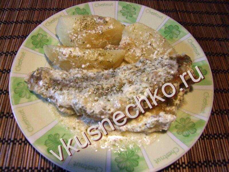 Караси в сметане, как приготовить, пошаговый рецепт с фото.