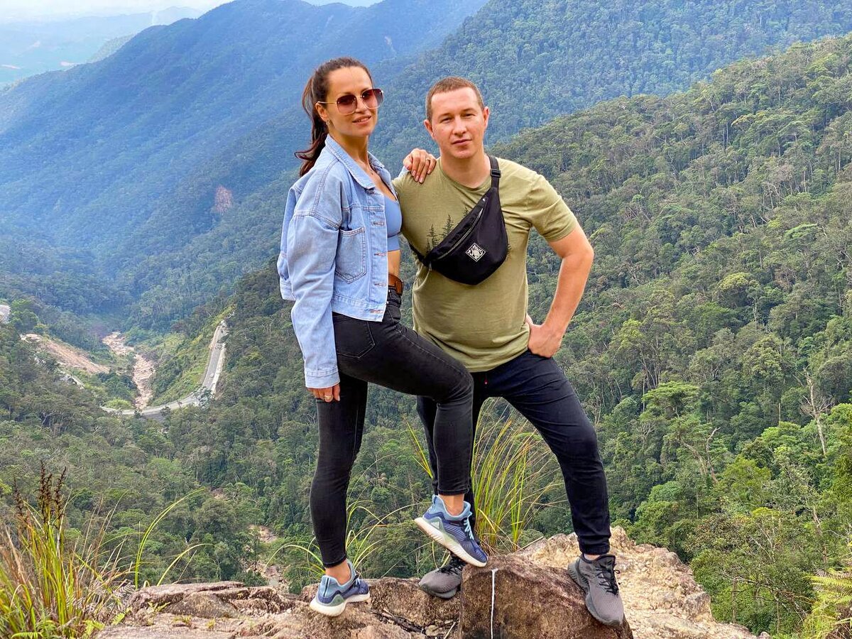 Совместное фото с первой поездки в Далат после нашего возвращения