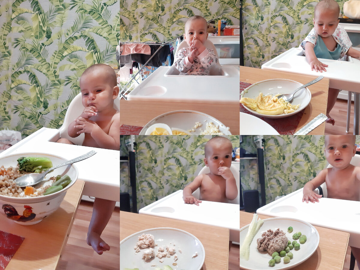 Листайте фото. Алинины приемы пищи