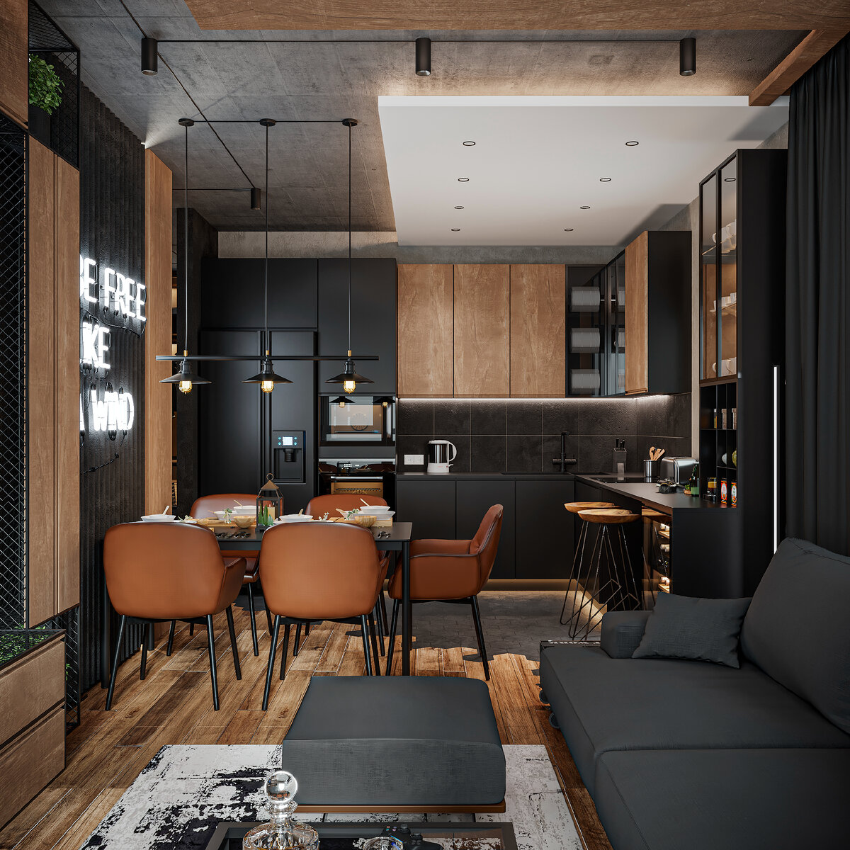 Проект автора. Интерьеры квартиры в ЖК Клевер парк. Добавьте описание
