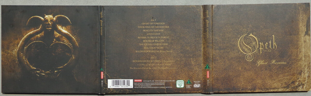 Opeth "Ghost Reveries" Limited Edition: CD + DVD DTS 5.1 - cover