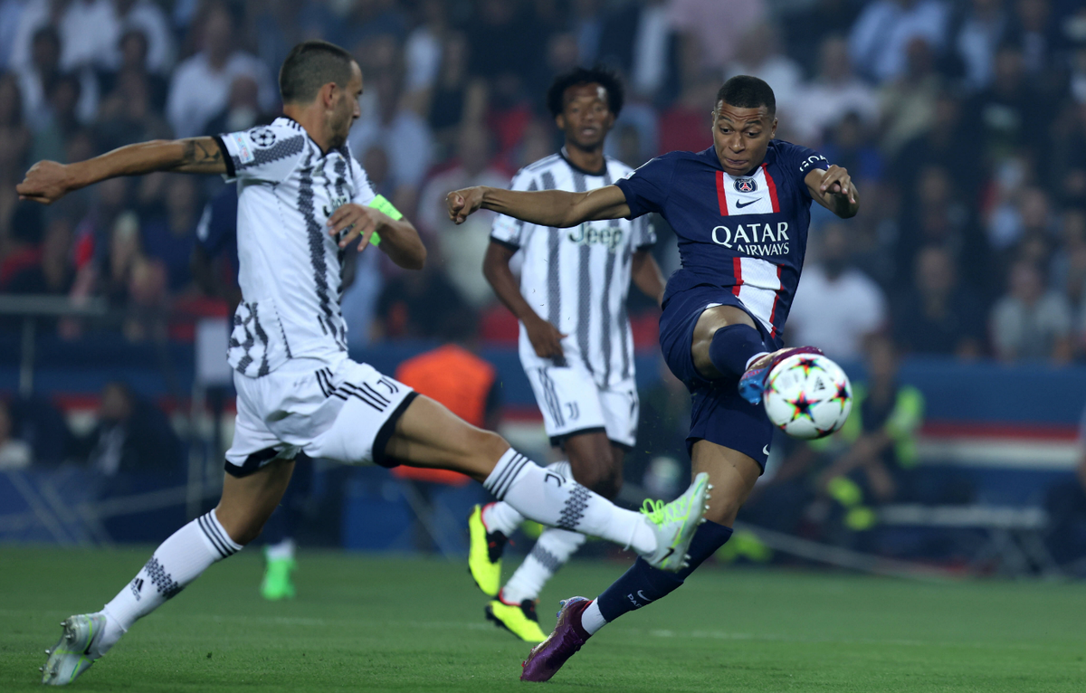Килиан Мбаппе начал забивать в Лиге чемпионов без раскачки. Фото: globallookpress