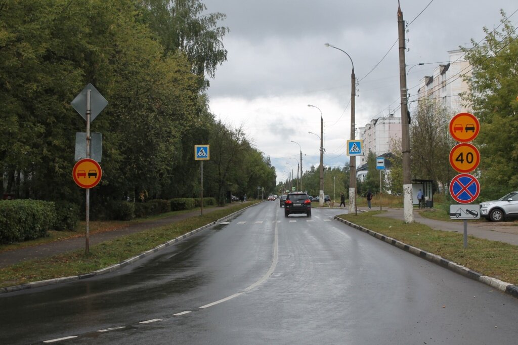 В Твери полностью отремонтировали дороги на улицах Дачная и Левитана