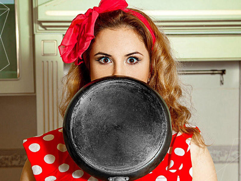 Тефлоновое покрытие на сковородке