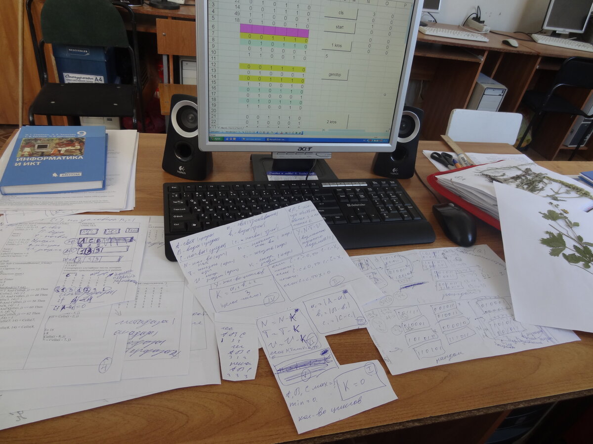 Фото август 2014г. Процесс работы над проектом