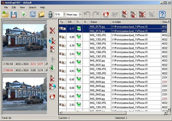 Поиск дубликатов картинок