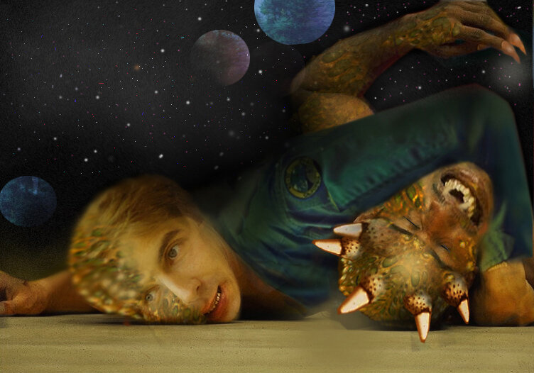 «Борьба метаморфов». Иллюстрация к роману «Звездная Тень» Лилия Файзуллина / rusf.ru