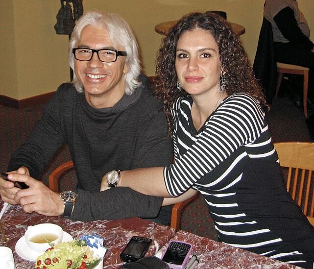 Дмитрий Хворостовский с женой. Фото: hvorostovsky.su