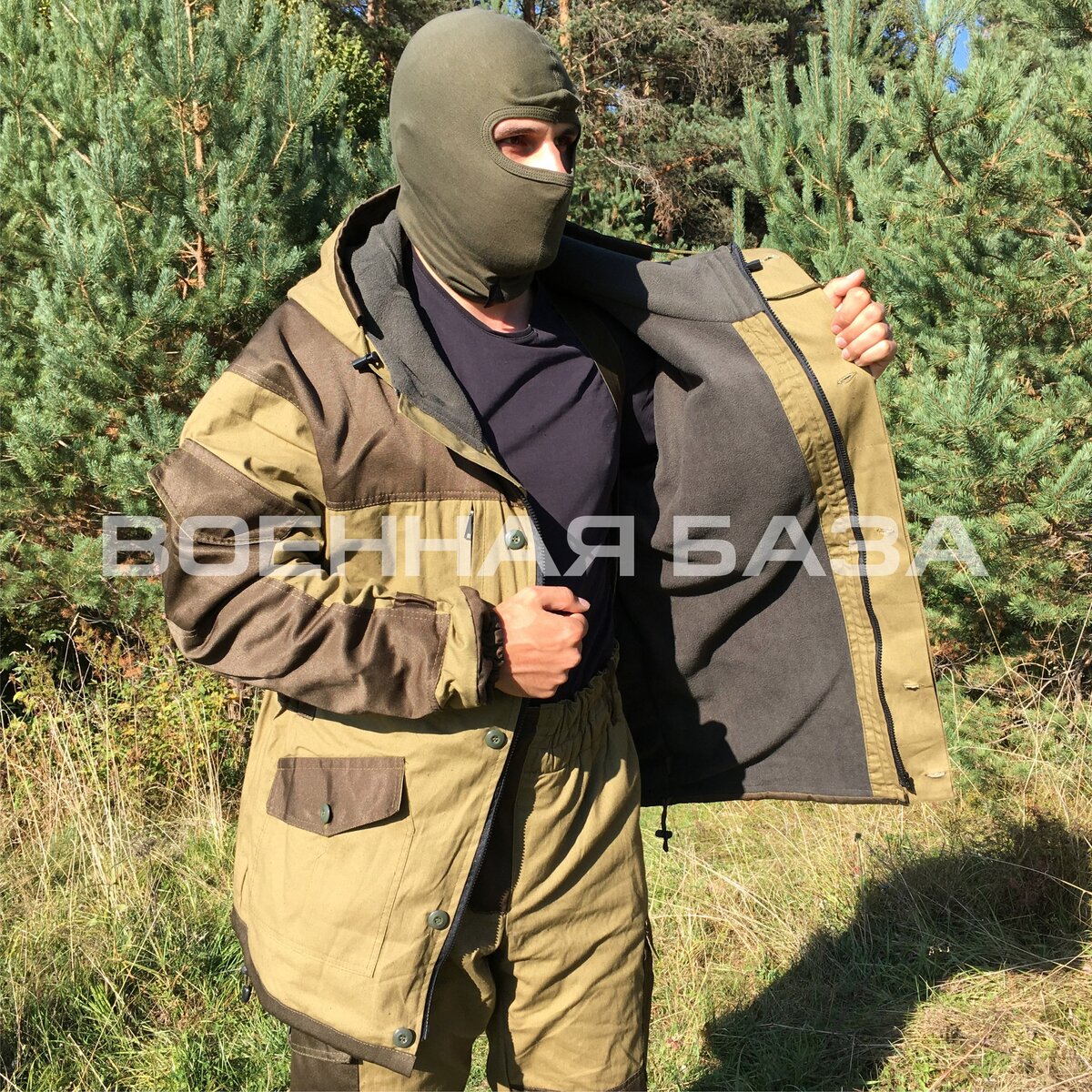 Плотный флисовая вставка