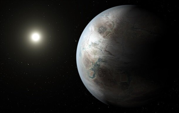 Фото Kepler-425b, должна быть вода. 