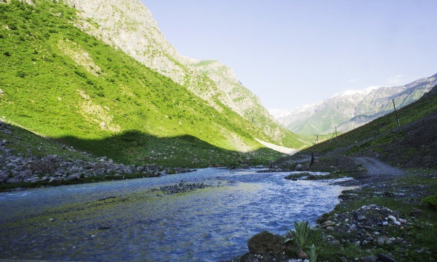 Река Западный Пшарт Памир