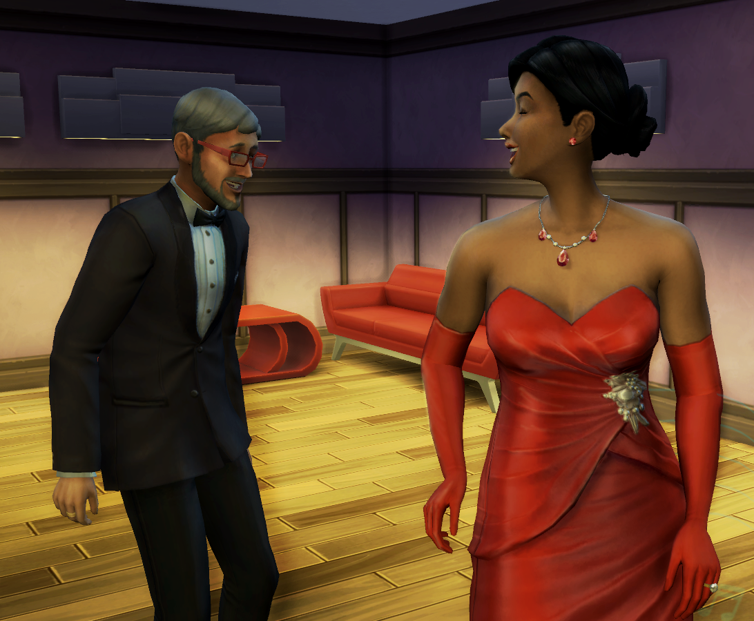 Скриншот сделан мною в игре The Sims 4