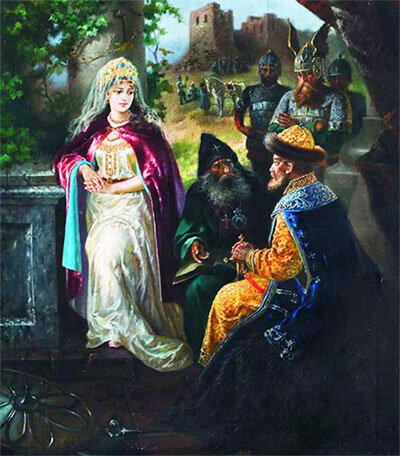 А. Транковский. Ярослав Мудрый и шведская принцесса Ингигерда