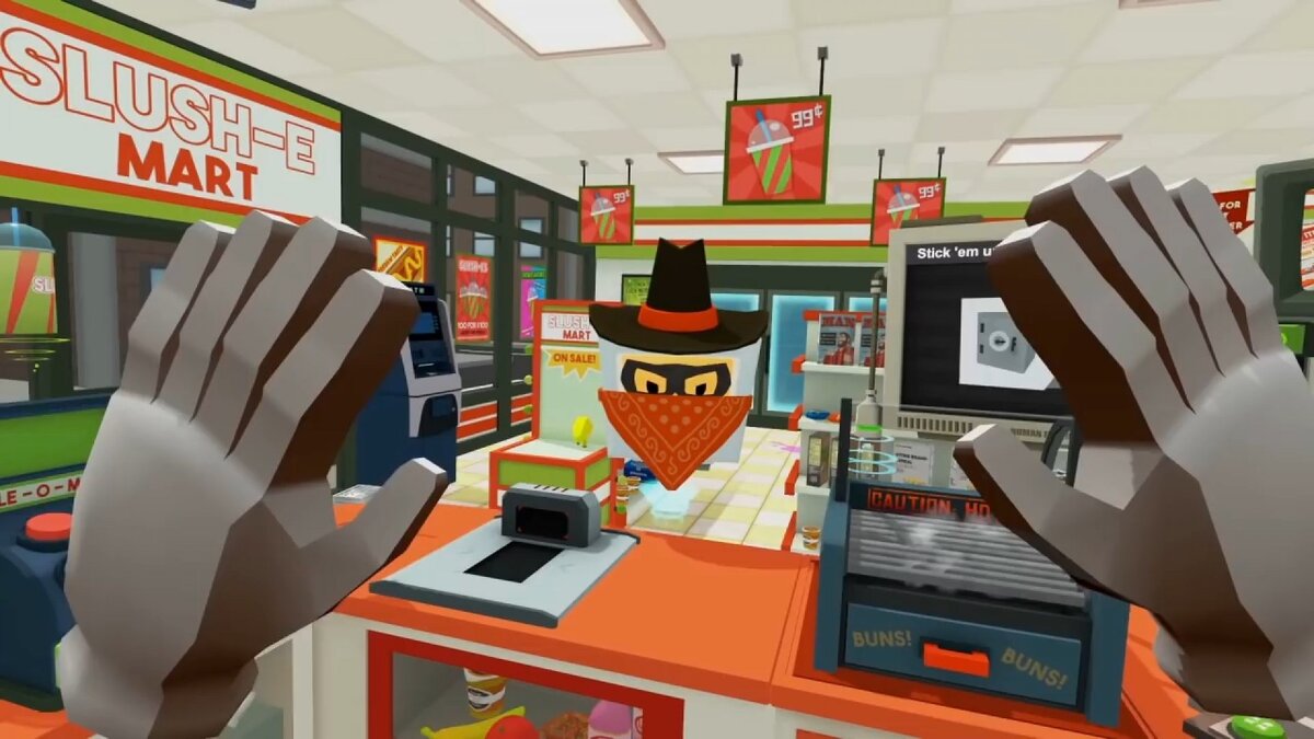 Job Simulator: Convenience Store Clerk. Продавец магазина,100% прохожждение  | YVR Game | Дзен