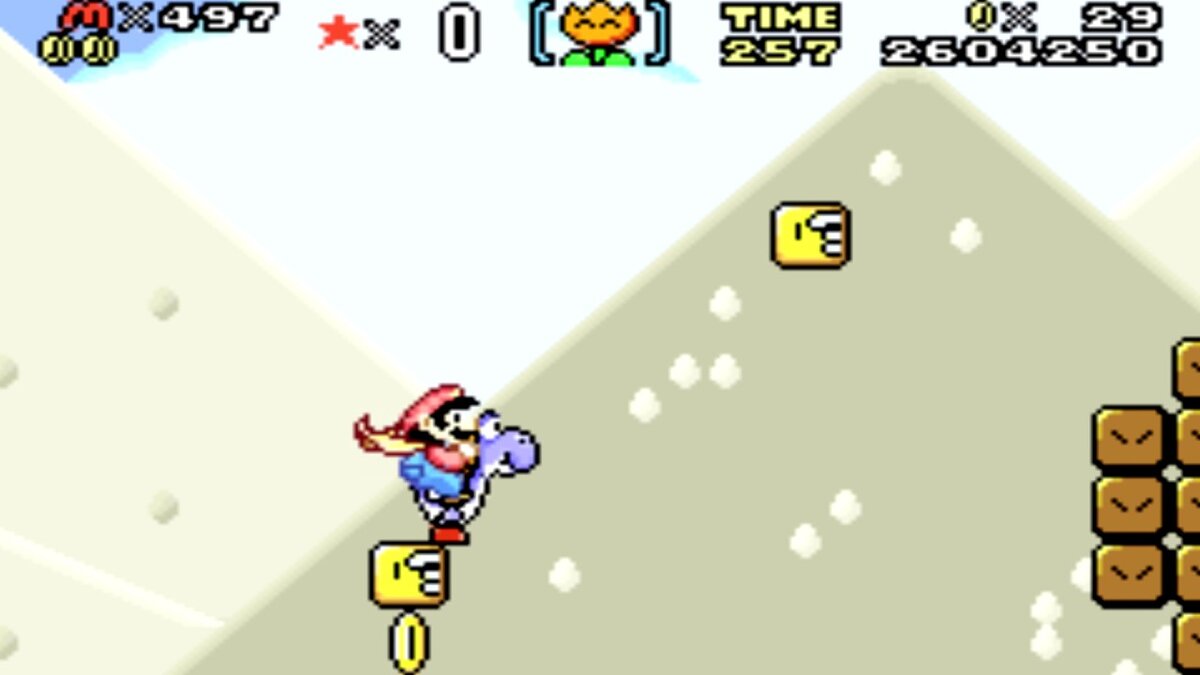 Изображения игры Super Mario.