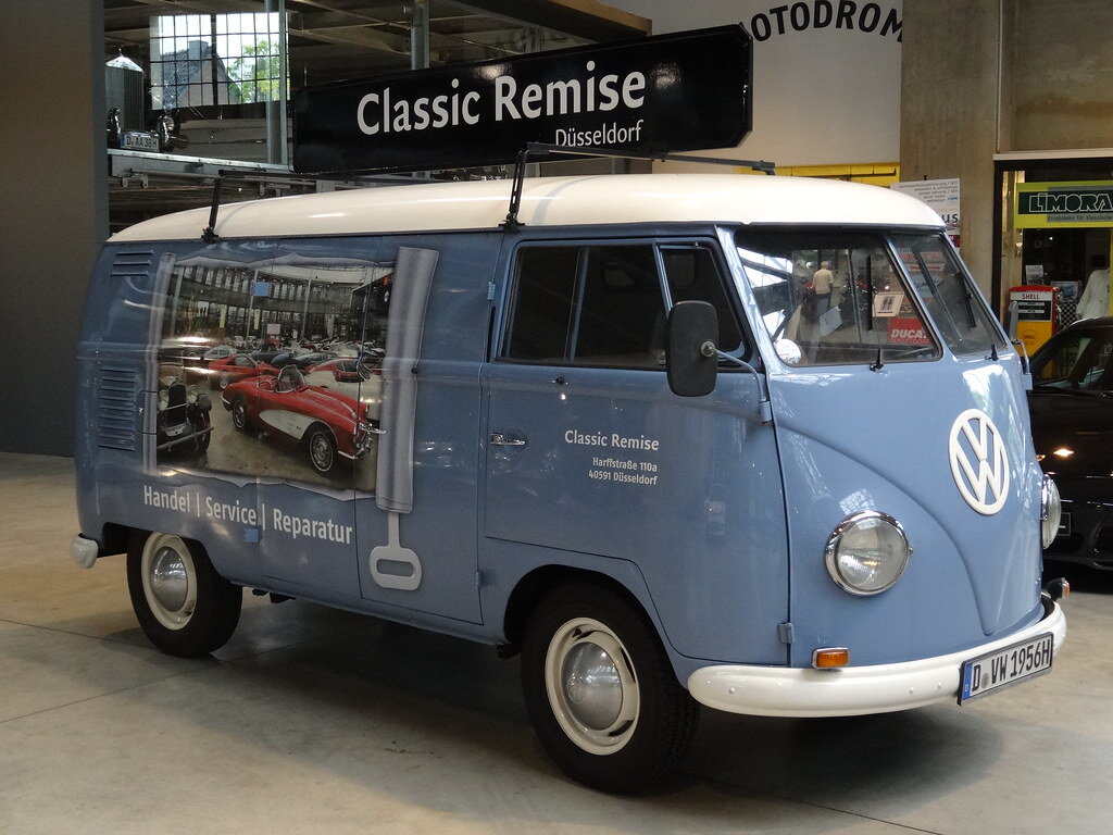 "1956 Volkswagen T1 Transporter" by harry_nl is licensed under CC BY-NC-SA 2.0
