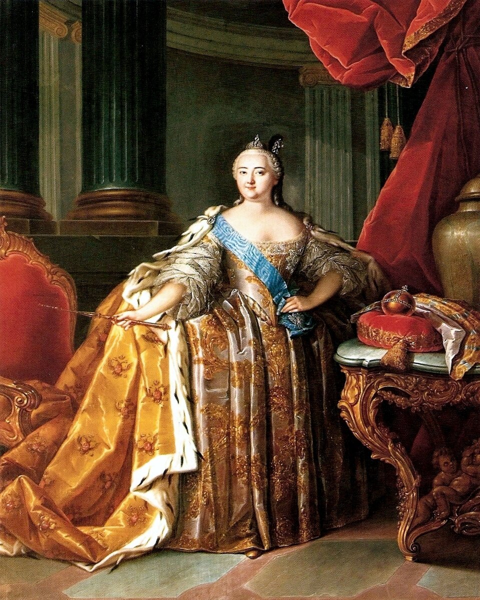портрет императрицы Елизаветы Петровны