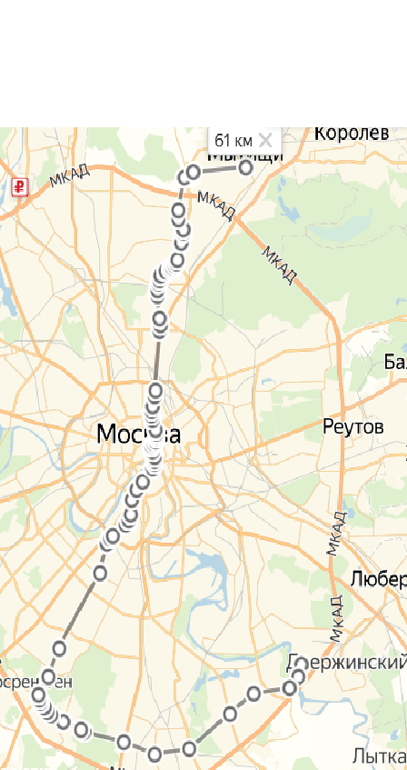 Если бы мой проект был воплощен, мы бы получили длинную и всеобъемлещую линию с конечной станцией во всеми забытой Капотне