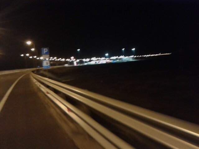 Ночная трасса. Фото автора