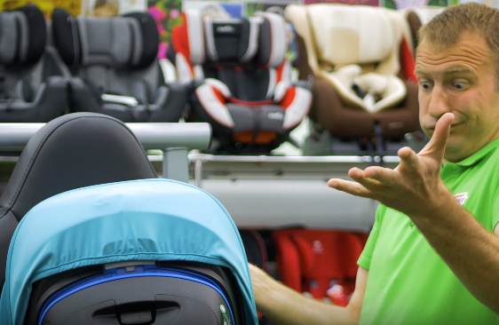 установка автокресла