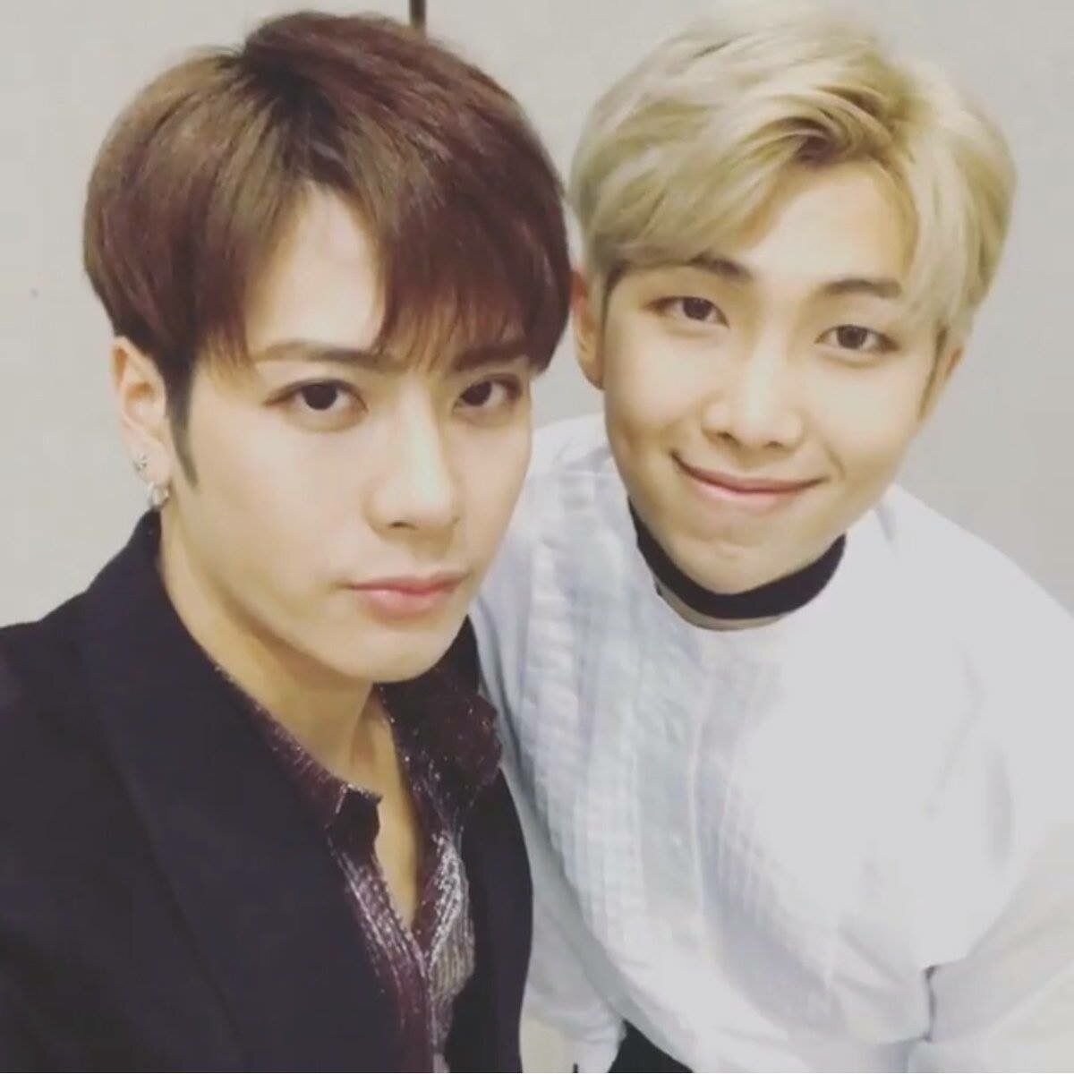 Got7 джинен и джебом. Джексон и намджун. Джексон ванг и намджун. Jackson wang and jesse. Джексон ван и намджун.