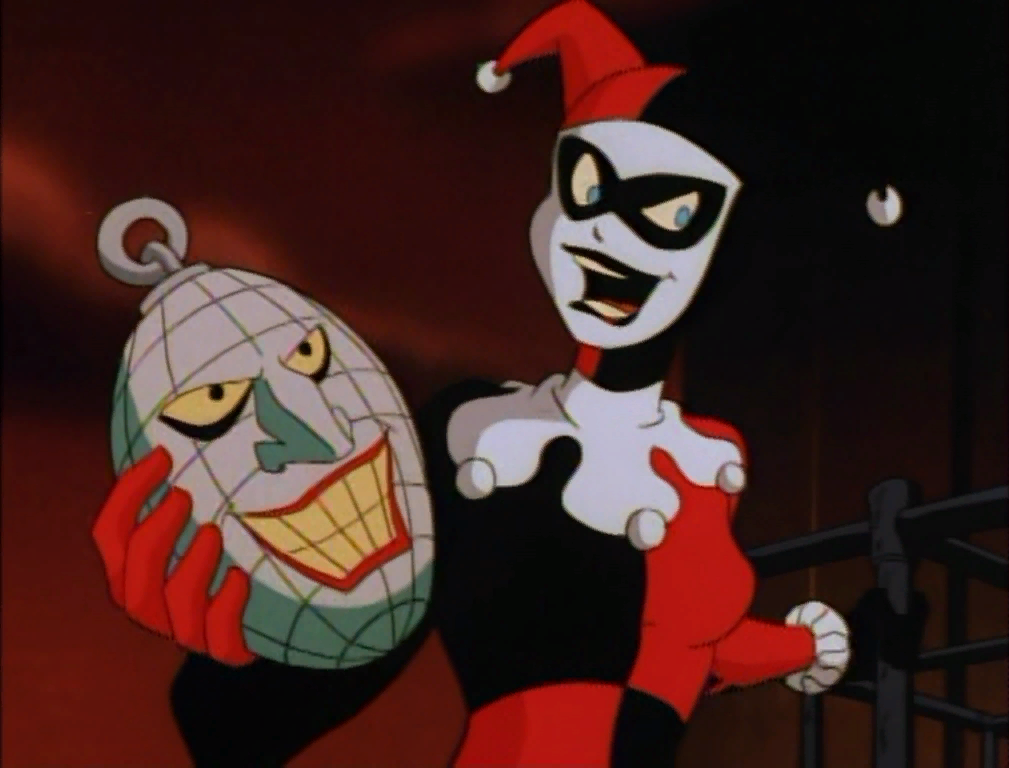 The batman 2004 harley quinn. Харли квинн из мультика бэтмен 1992. Харли квинн 1992 арт. Харли квинн в мультике бэтмен 1992. Квинн 1992.