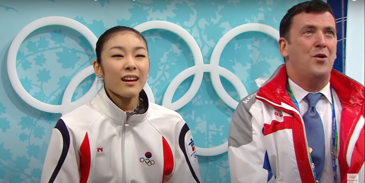 С тренером Брайаном Орсером