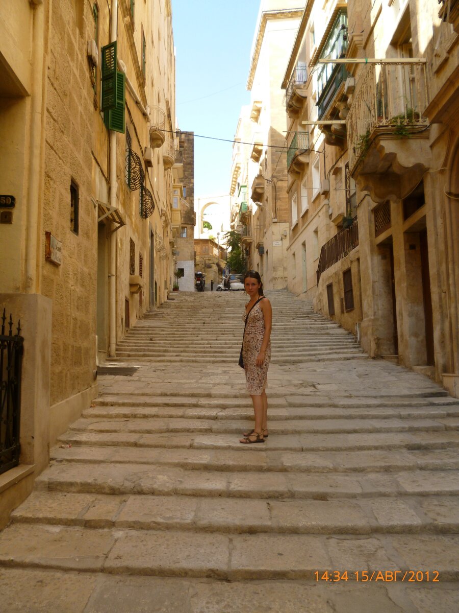 Одна из улочек Валетты