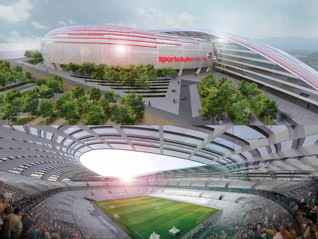 Макет будущего стадиона Фрайбурга (2014)