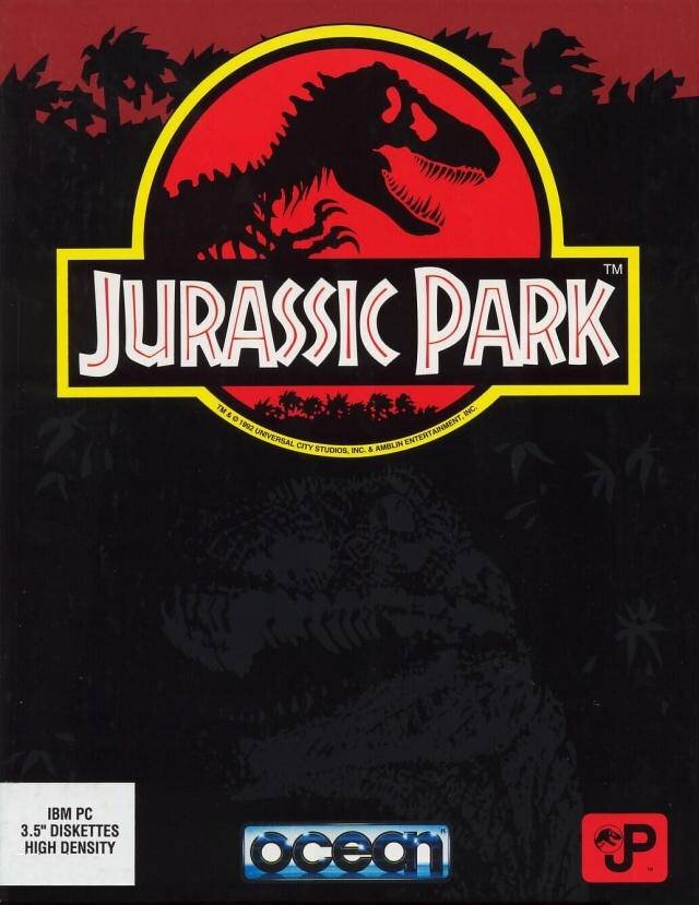 Обложка Jurassic Park NES