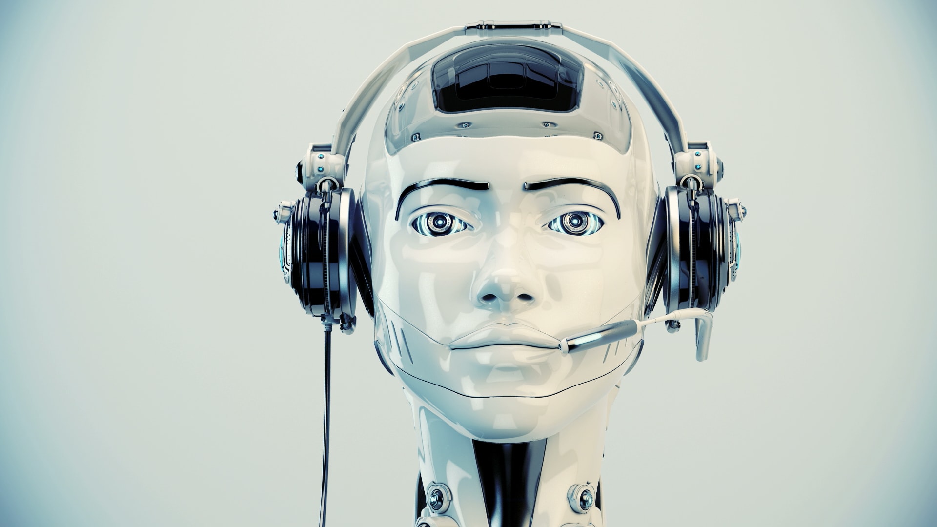 Робот искусственный интеллект говорящий. Робот автоответчик. Робот с искусственным интеллектом. Робот с наушниками. Голосовой робот.