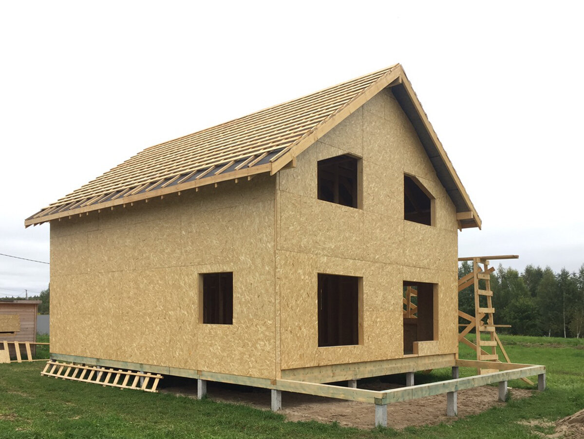 Дачные дома из дсп