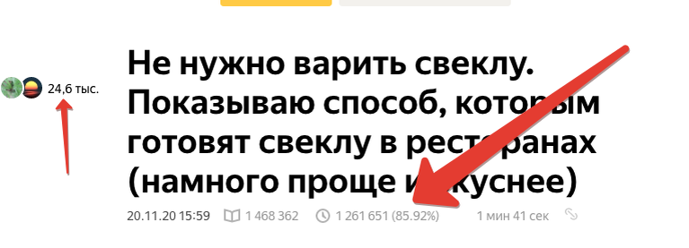 На этой статье автор заработал около 60 000 руб