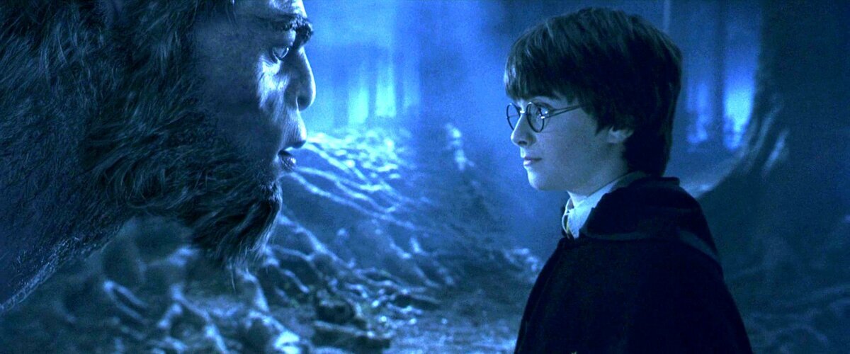 Первая встреча Гарри и Флоренца в запретном лесу