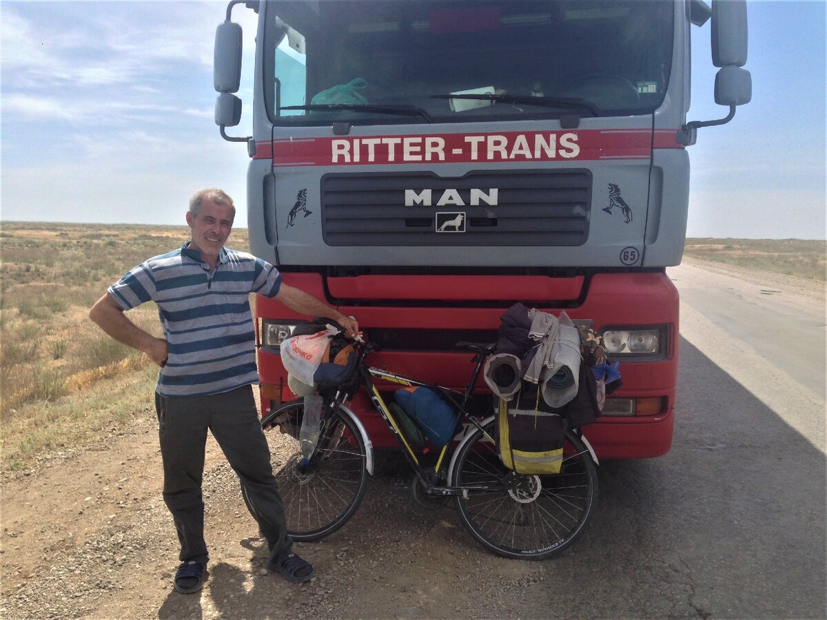 Грузинский дальнобойщик Геля. Фото автора