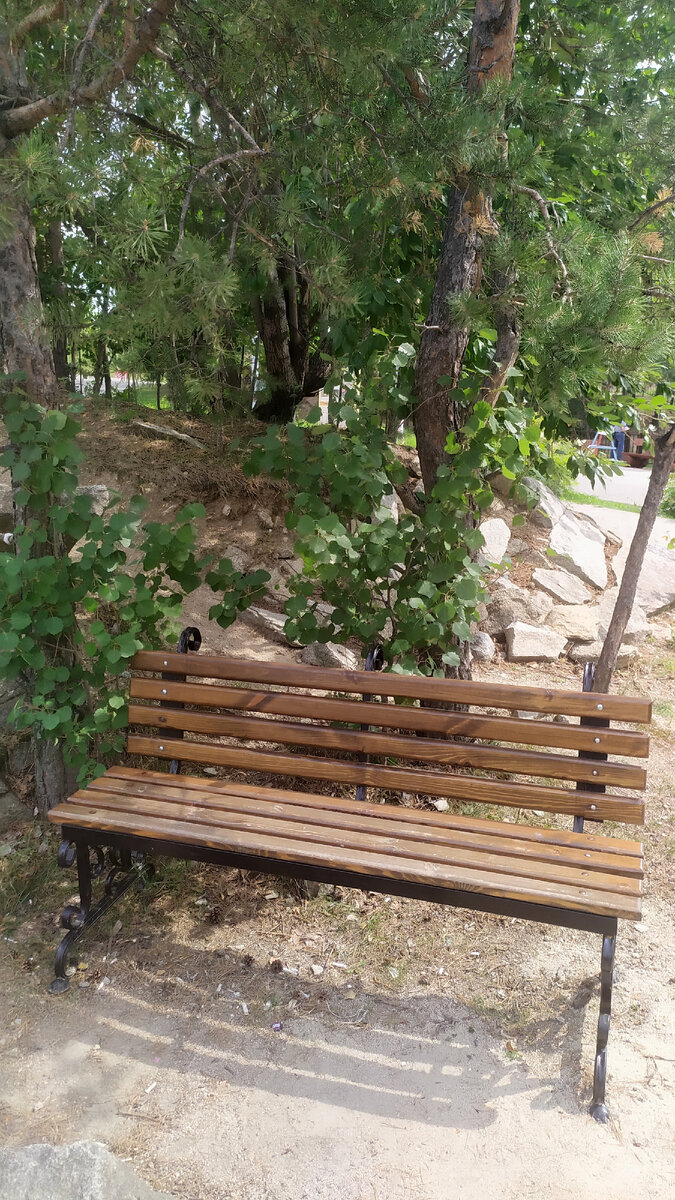 В парке можно случайно встретить кого-нибудь)