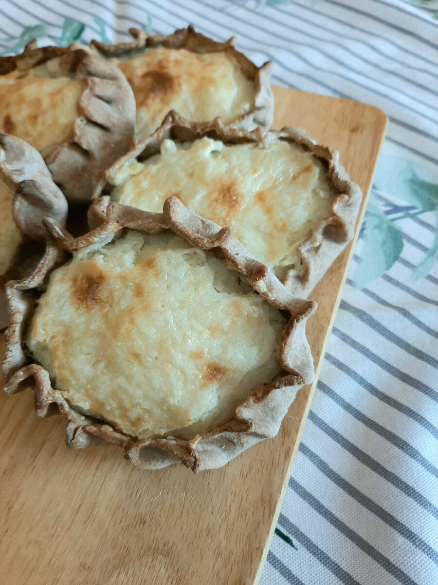 Калитки из ржаной муки с картошкой Просто готовлю Дзен