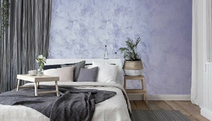 Декоративная штукатурка в интерьере