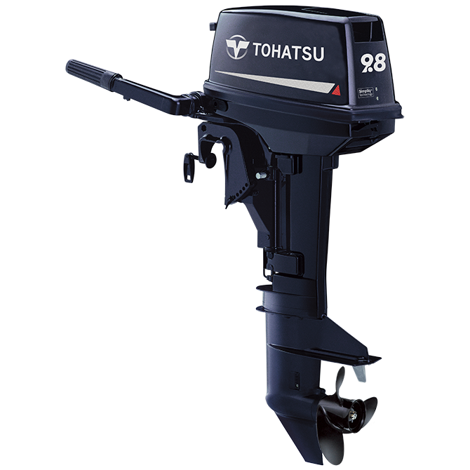Японский Подвесной лодочный мотор Tohatsu M9.8BS(Тохатсу 9,8) родоначальник категории, как народный немецкий автомобиль Гольф стал прародителем целого класса авто.