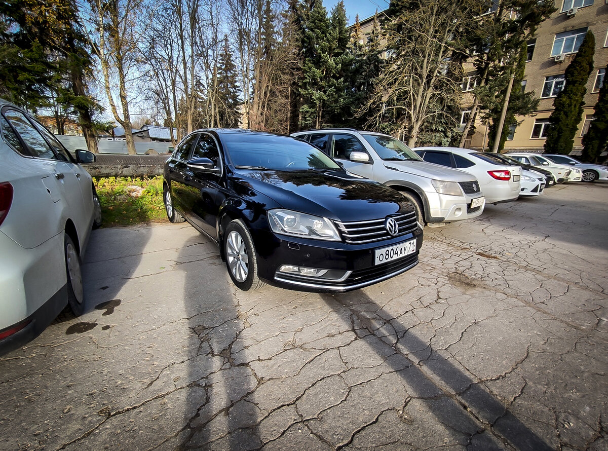 Passat B7 с мотором 1.8