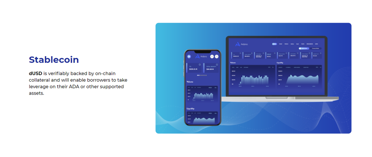 dUSD Стейблкоин Арданы
