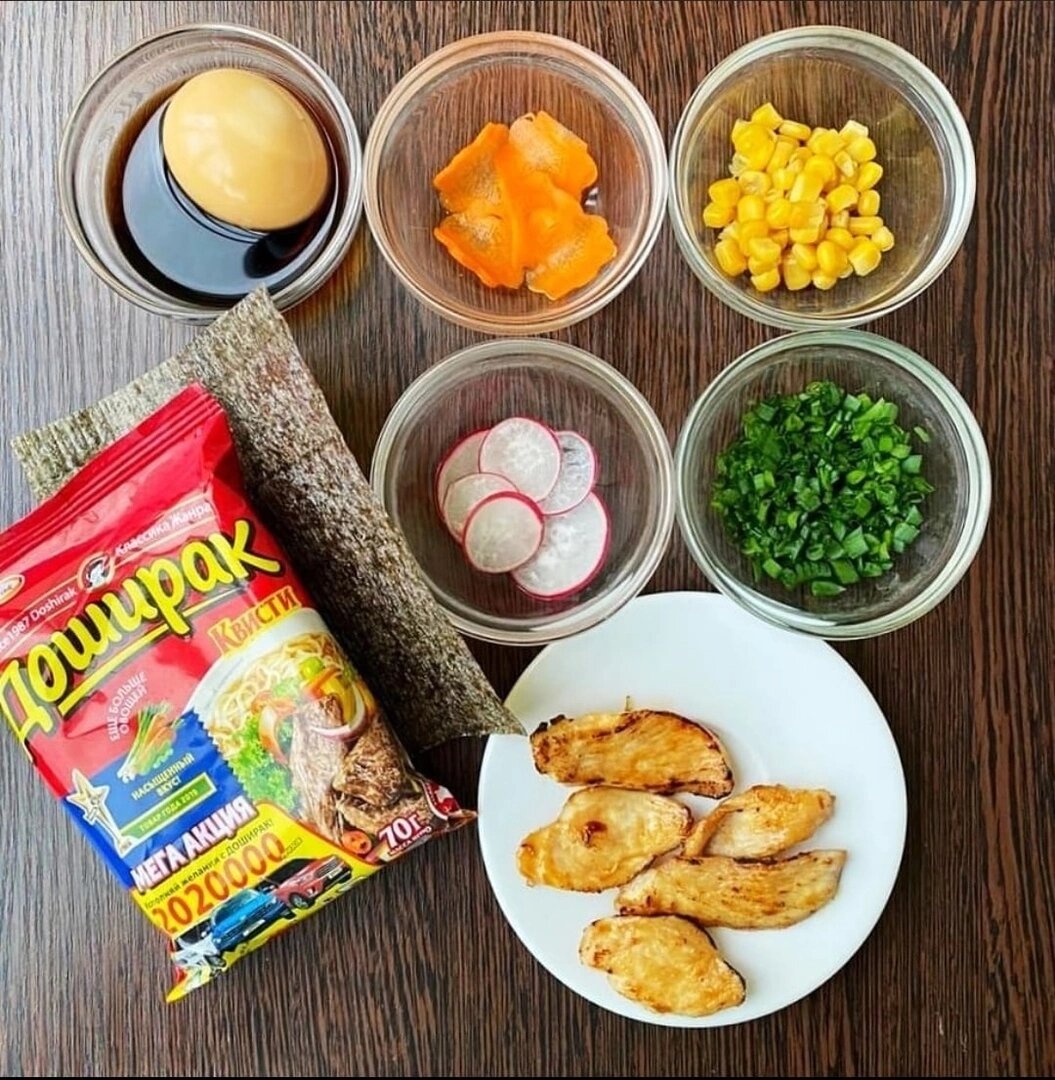 Ингредиенты, которые нам понадобятся