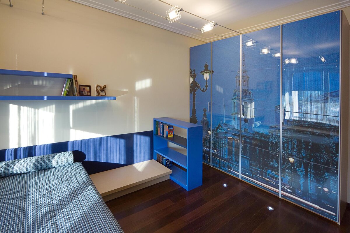 Паркетная доска американский орех в одном из моих проектов