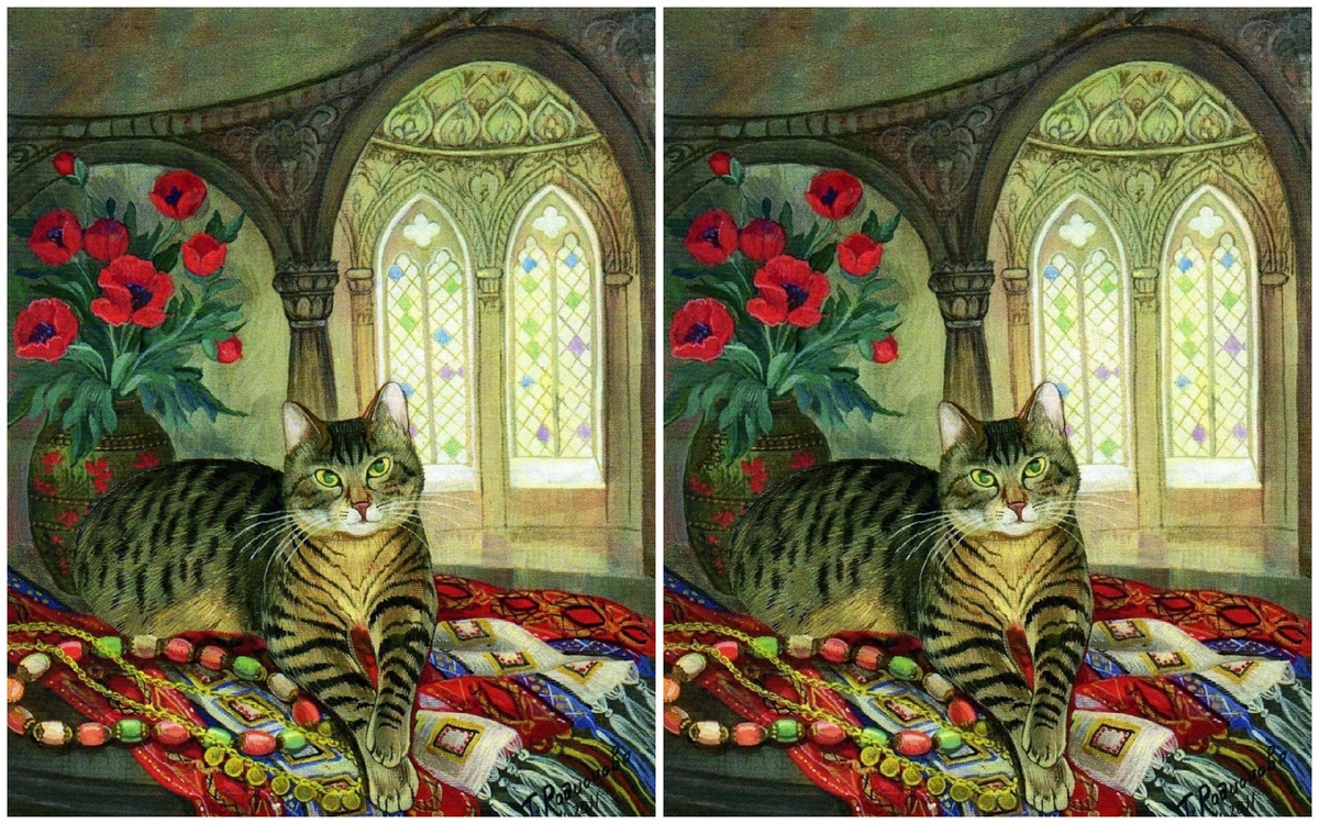 Коллаж автора. Иллюстрация заимствована из сообщества https://vk.com/magicartpub. Художник  . Ответ к заданию →