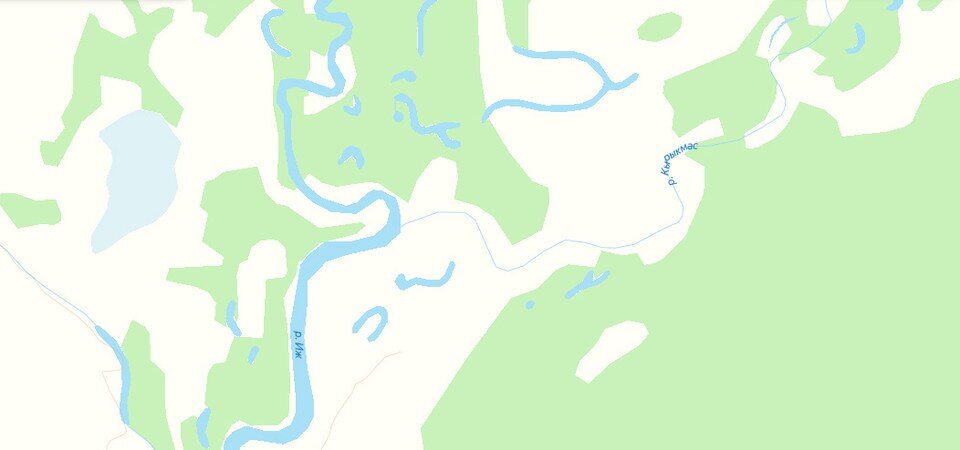     Координаты 56.149842, 53.007257. От Ижевска это примерно 71 км, ехать в районе 1,5 часа. Фото: Яндекс.Карты